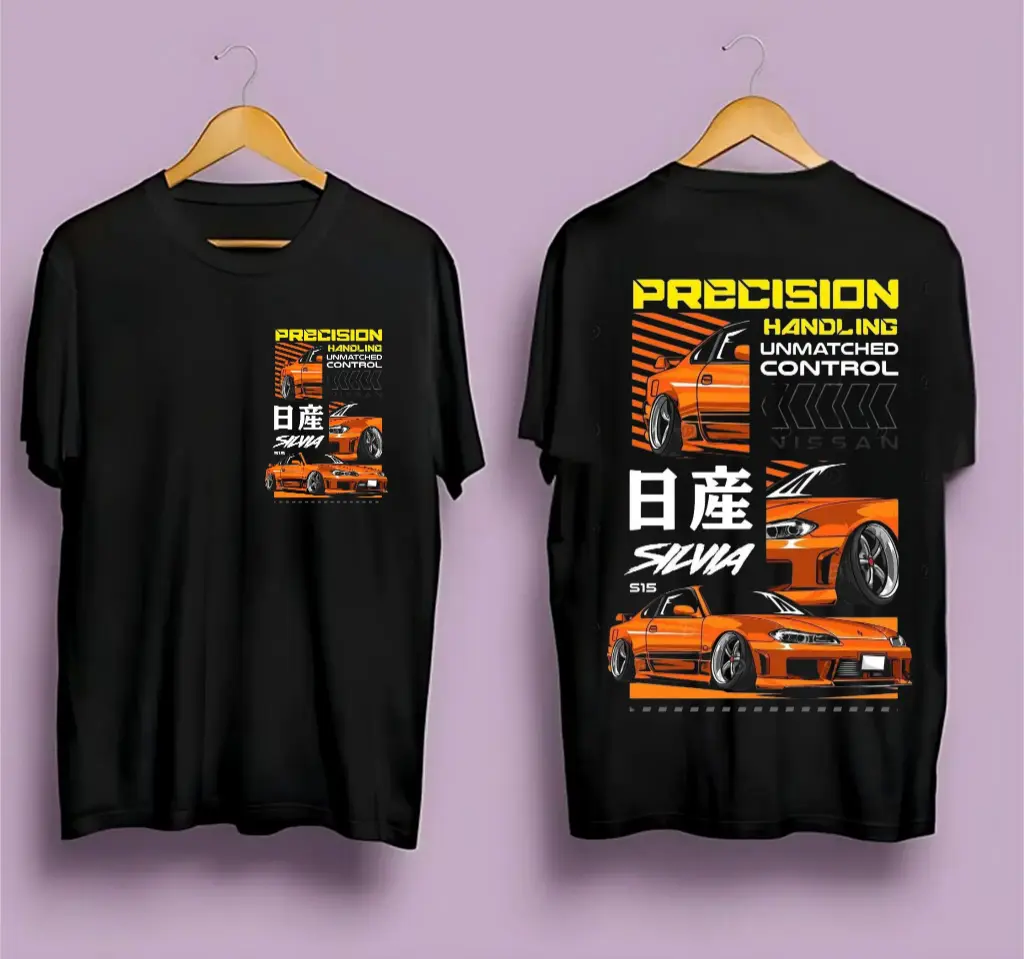 Silivia Car Themed T-Shirt