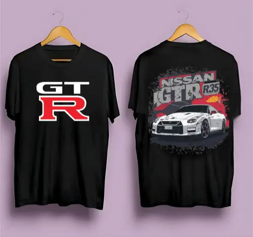Nissan GTR Performance Series T-Shirt – Rev Your Style" 